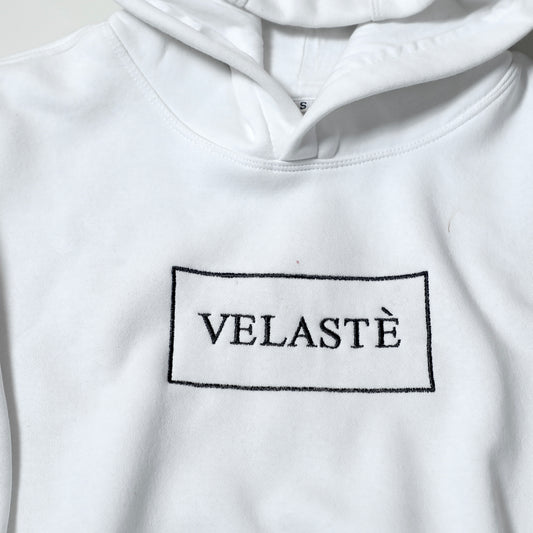 White Essential Hoodie