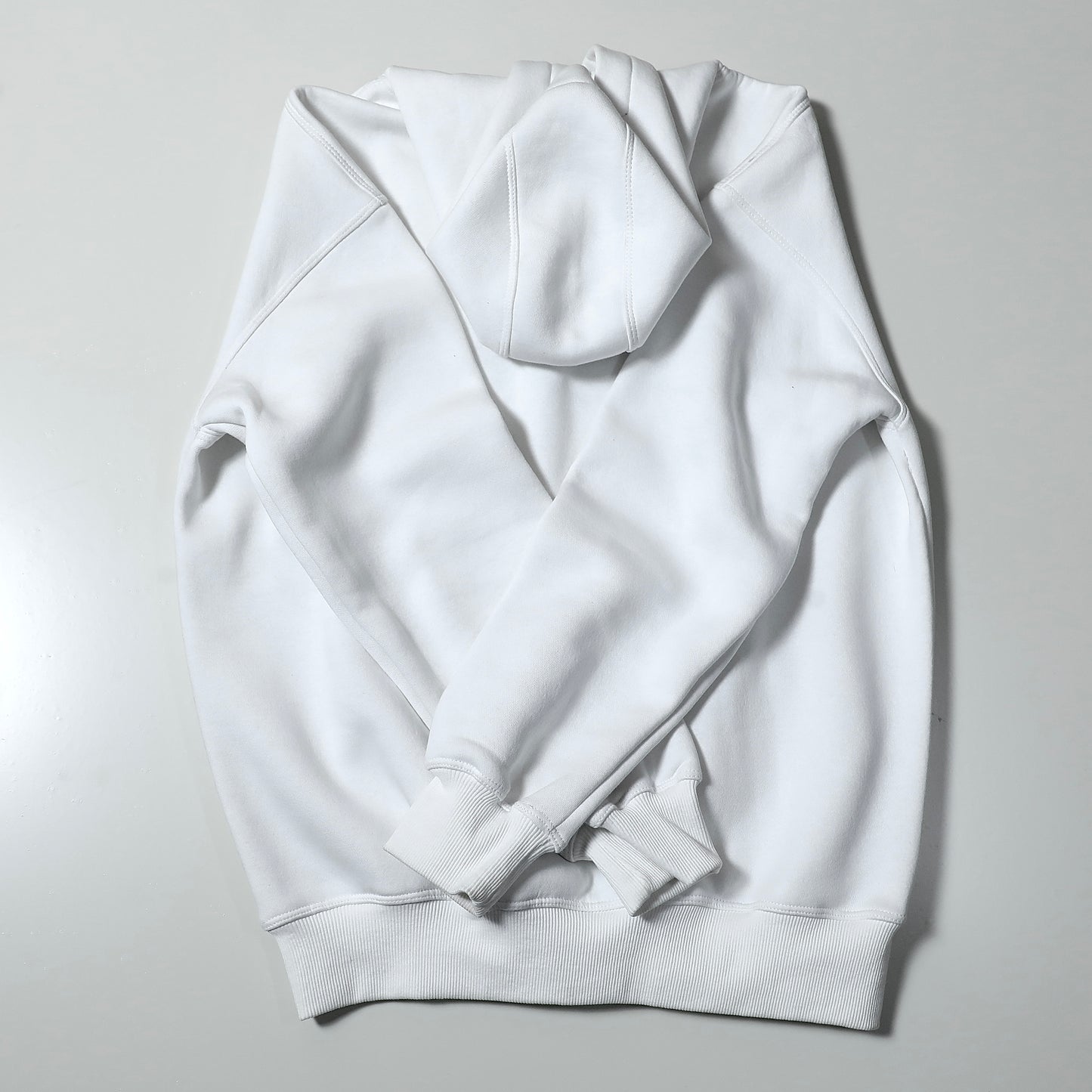 White Essential Hoodie