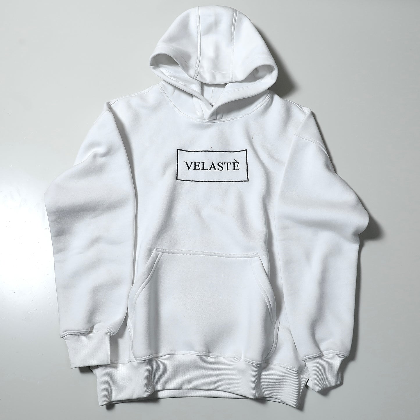 White Essential Hoodie