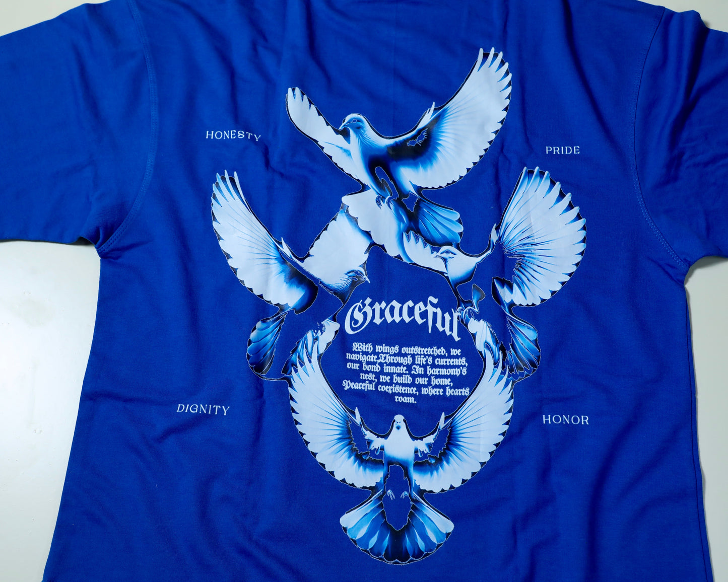 Dove Graphic Oversized T-Shirt